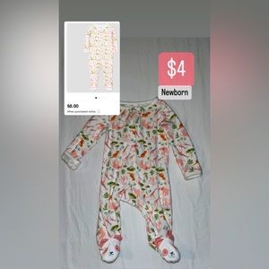 Newborn Footed Pajamas